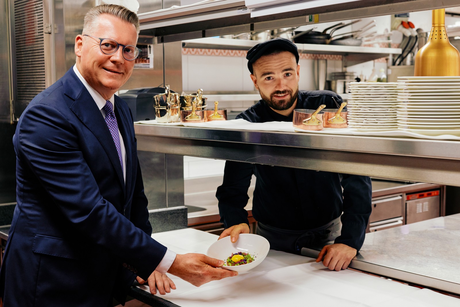 Brasserie Les Trois Rois in Basel, Foto 1