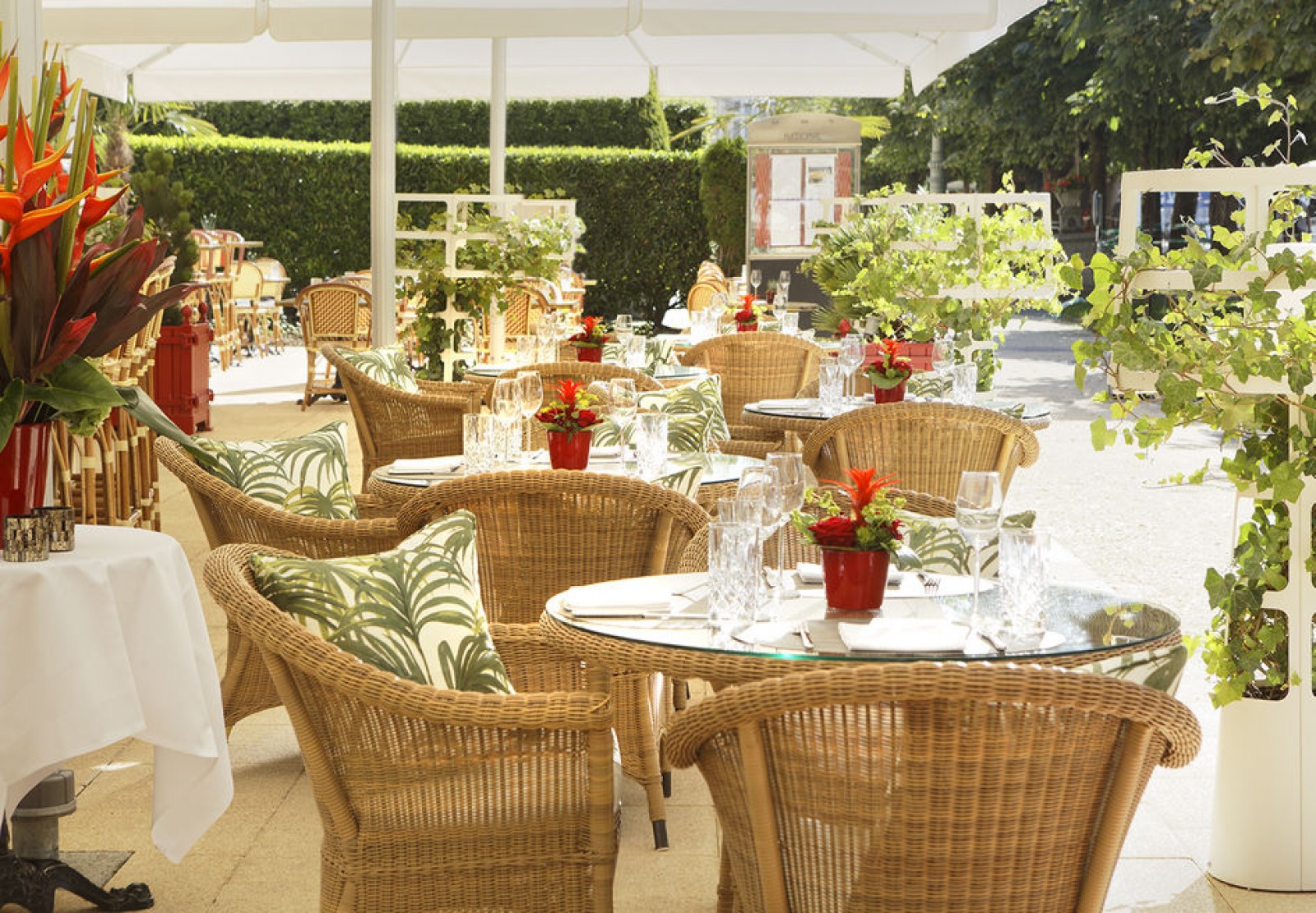 Speisekarte Grandhotel National Restaurant-Bar-Terrasse in Luzern