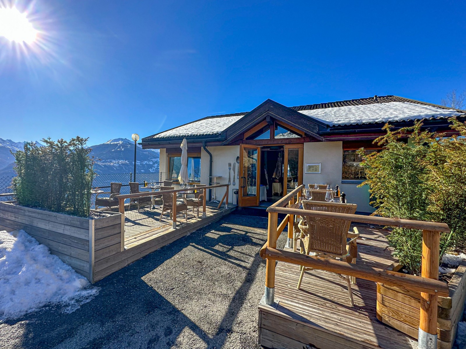 Le Rawyl-Restaurant in Randogne