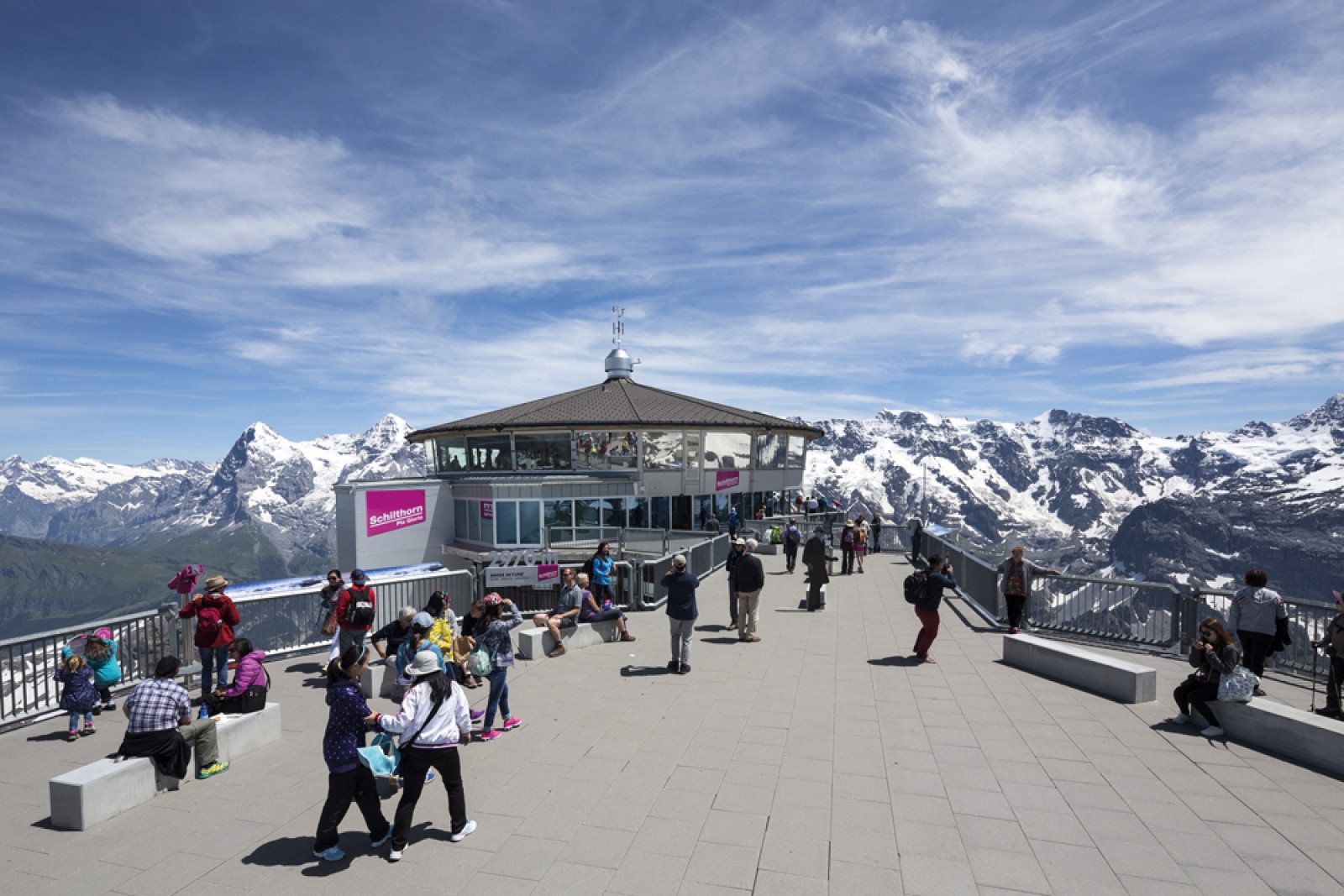 360°-Restaurant Piz Gloria in Murren