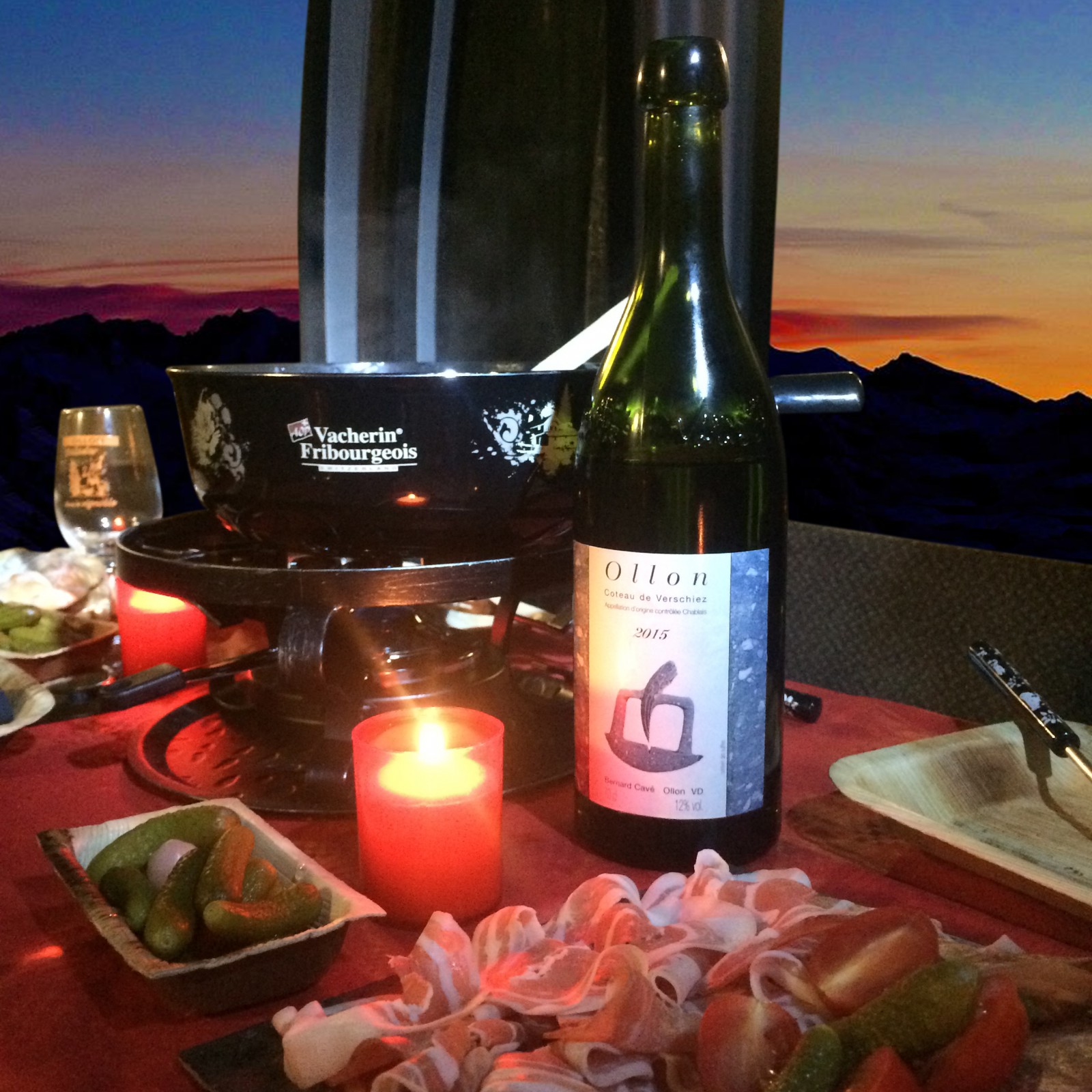 Fondue in the Sky in Villars-sur-Ollon, Foto 1