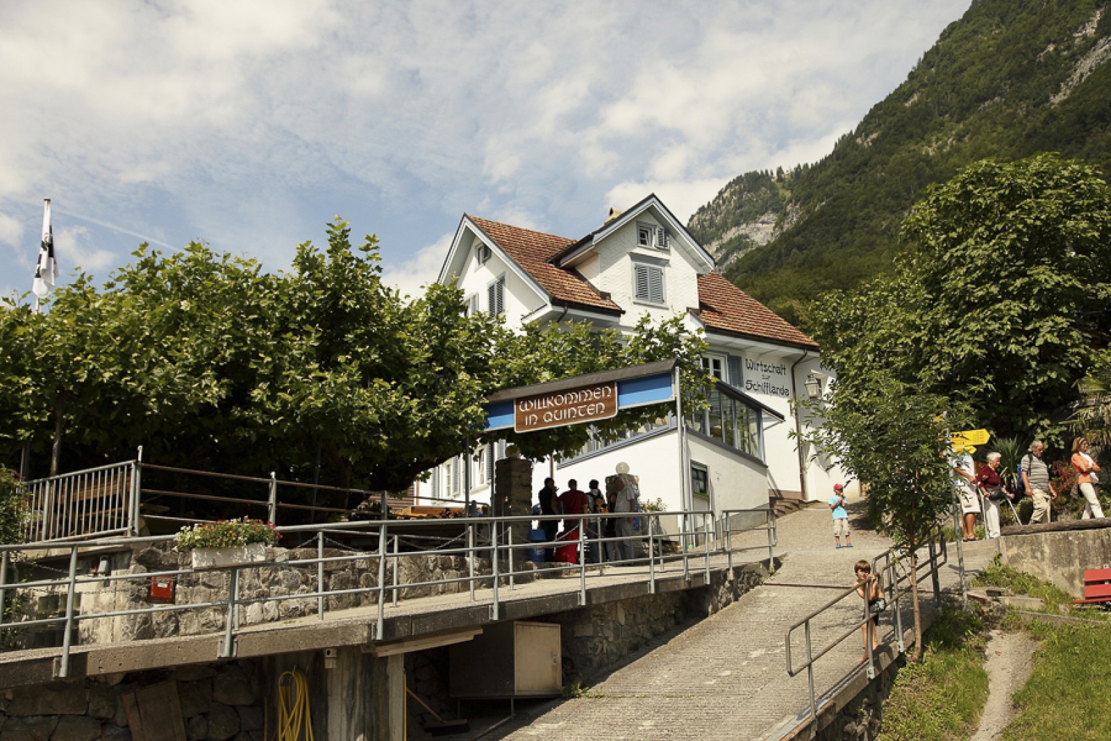 Wirtschaft zur Schifflände in Quinten, Foto 7