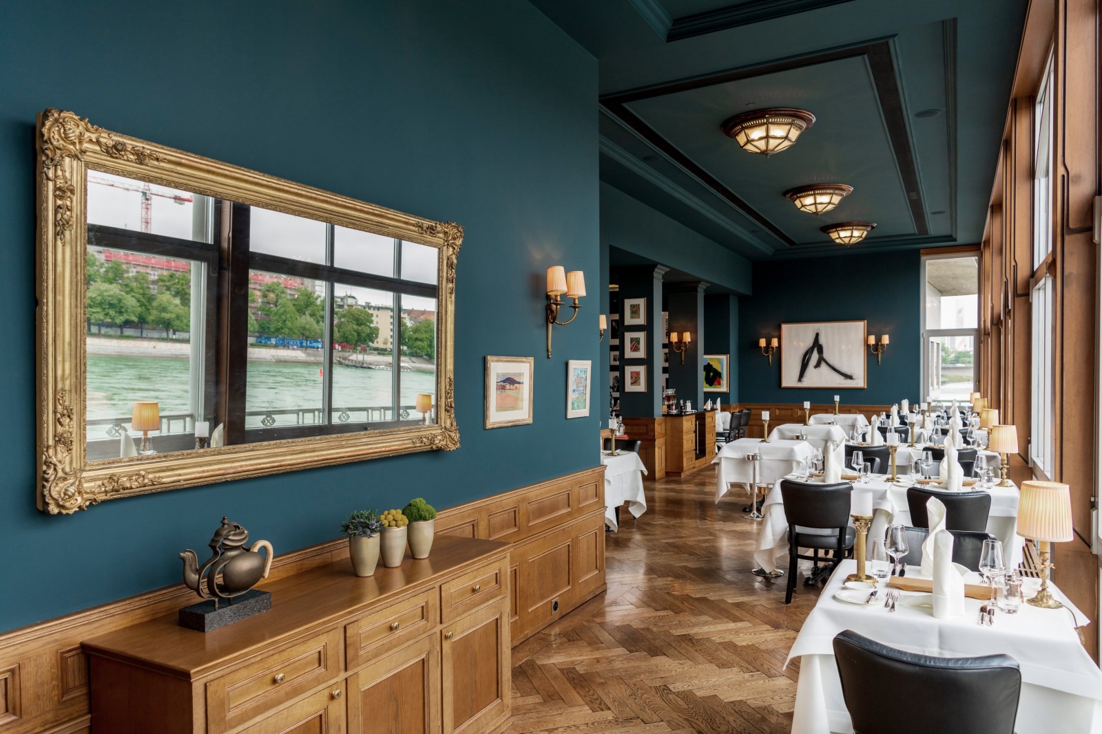 Brasserie Les Trois Rois in Basel, Foto 2