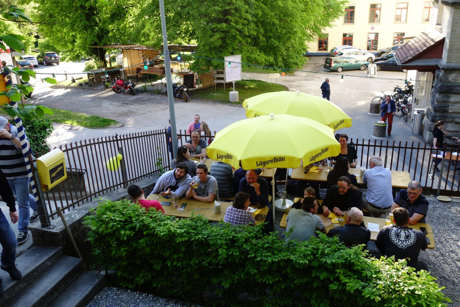 Biergarten Lägerebräu in Wettingen, Foto 5