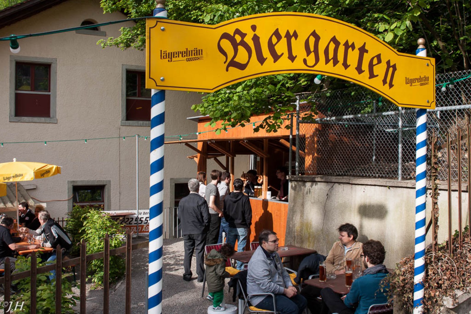 Biergarten Lägerebräu in Wettingen, Foto 2