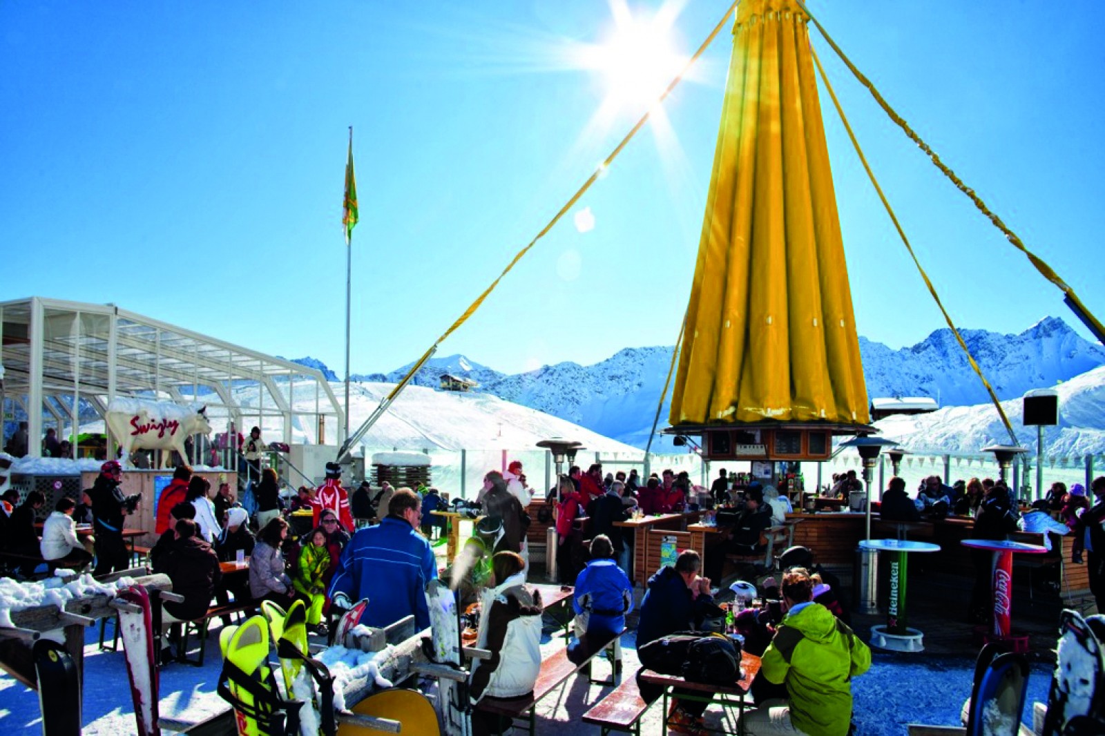 Bergrestaurant Brüggerstuba in Arosa, Foto 2