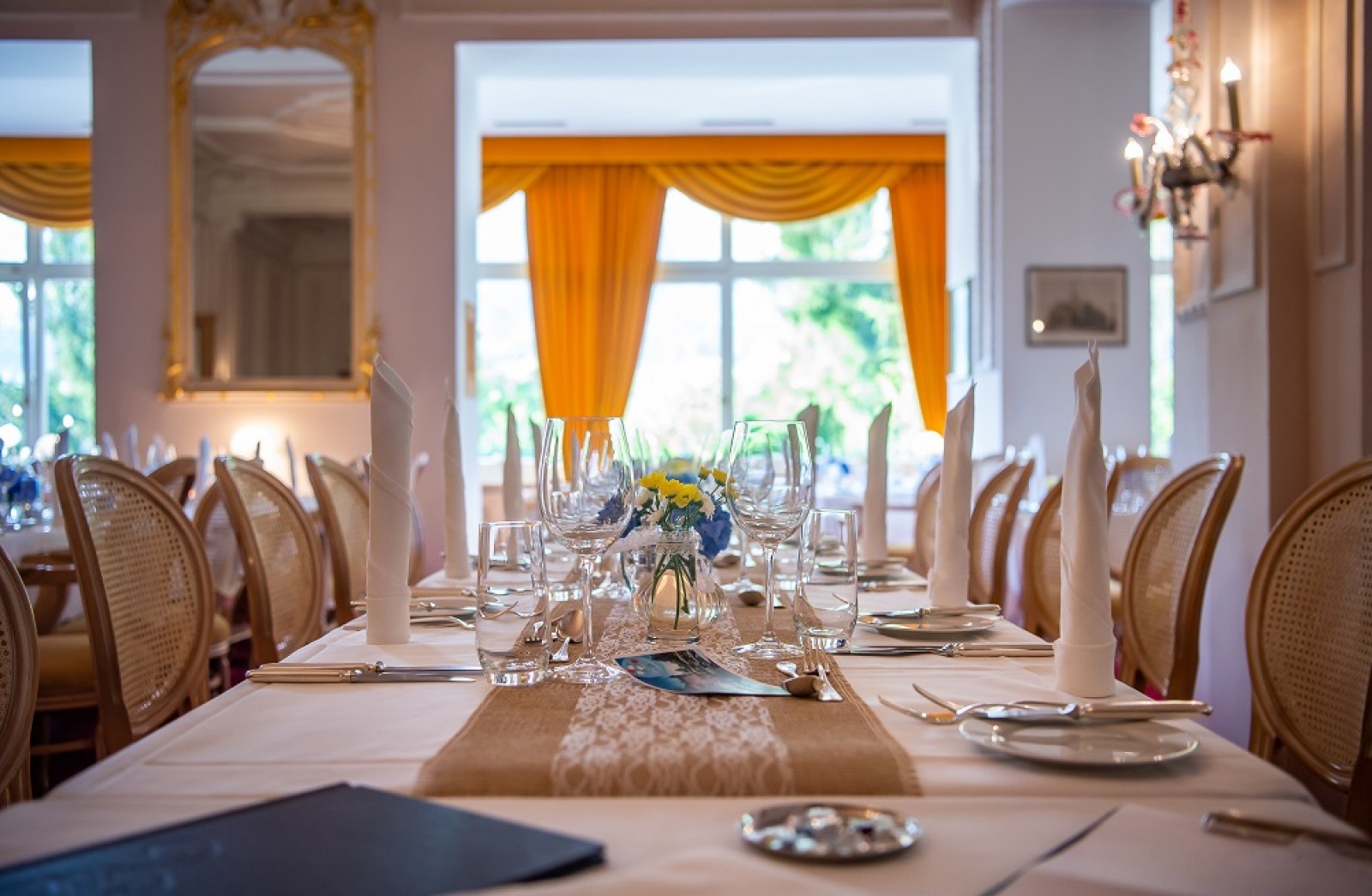 Romantik Hotel Schweizerhof Restaurant in Flims, Foto 2
