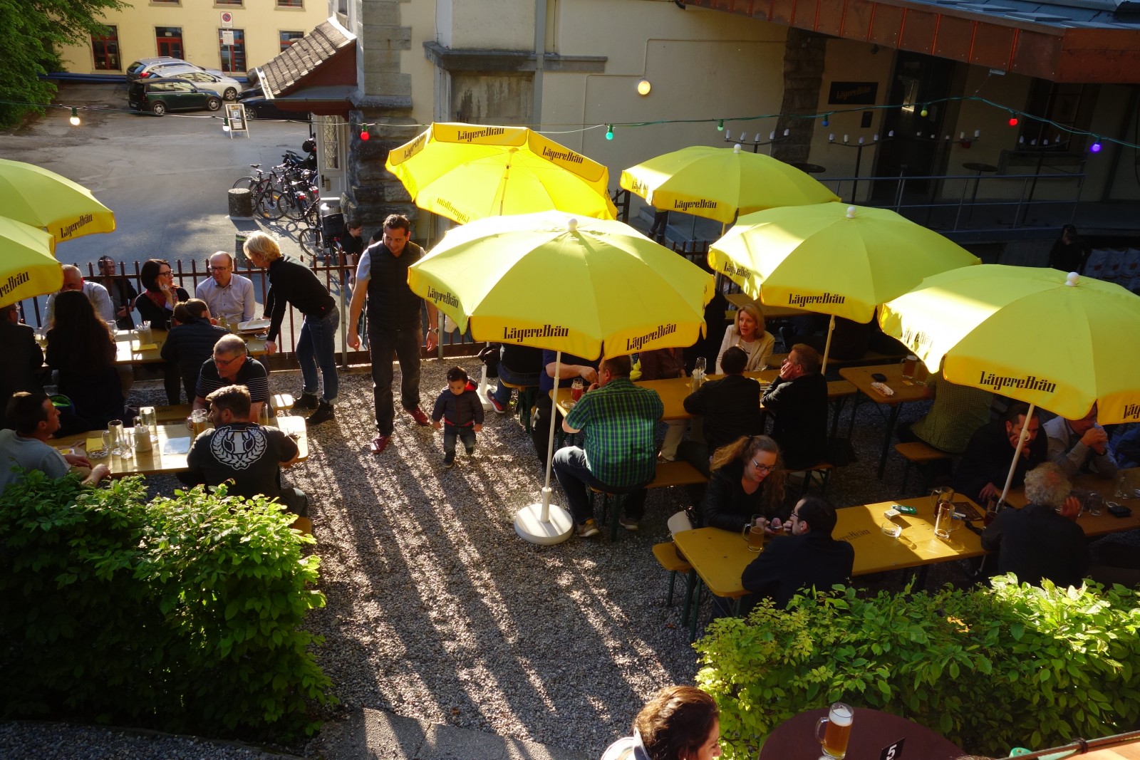 Biergarten Lägerebräu in Wettingen, Foto 4