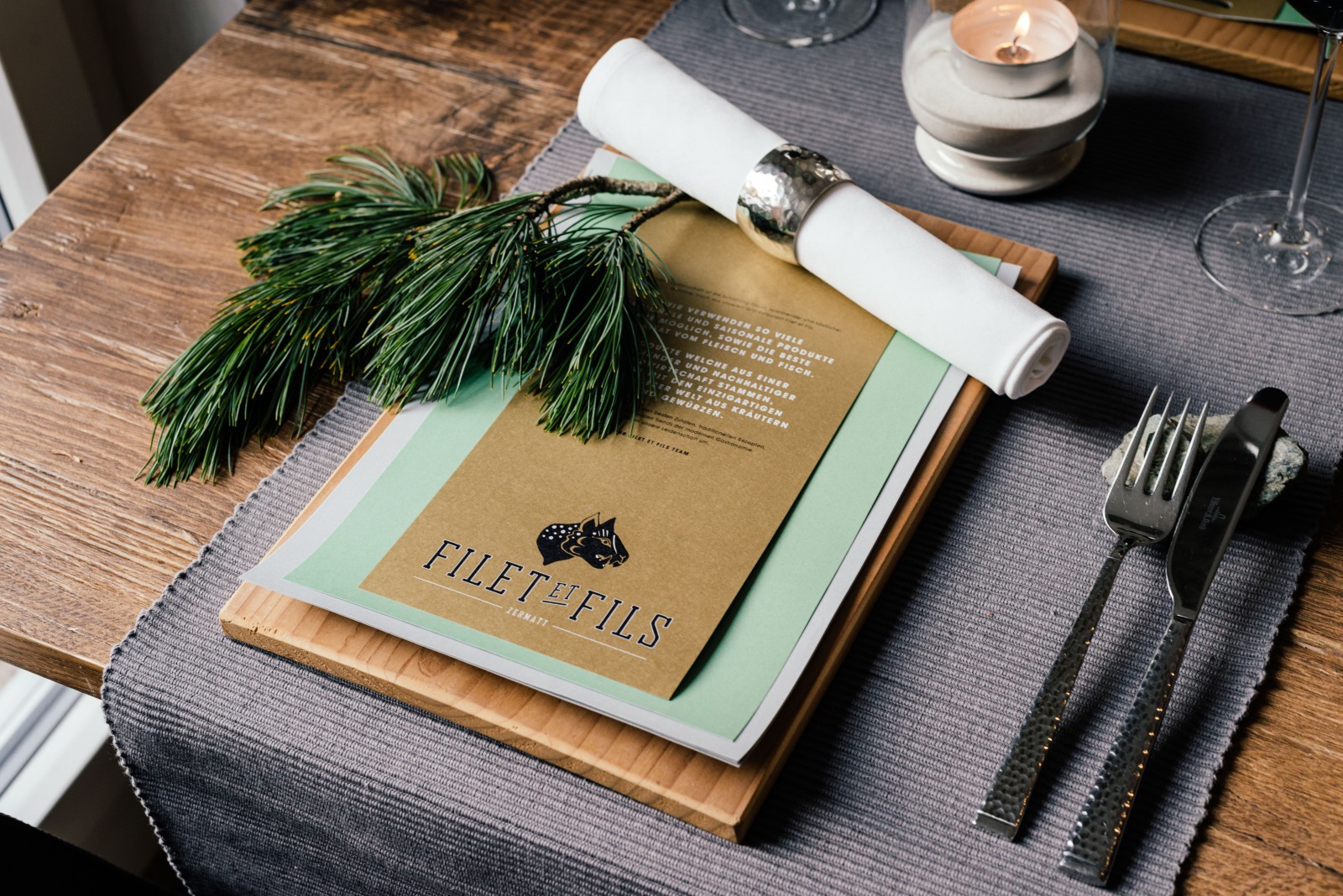 Restaurant Filet et Fils Modern Grill in Zermatt