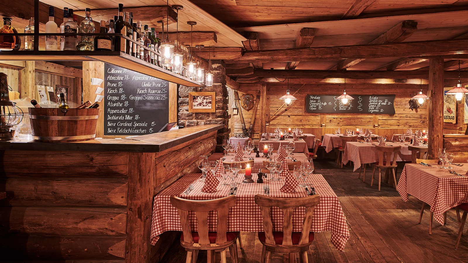 Restaurant La Fromagerie Gstaad Palace in Gstaad