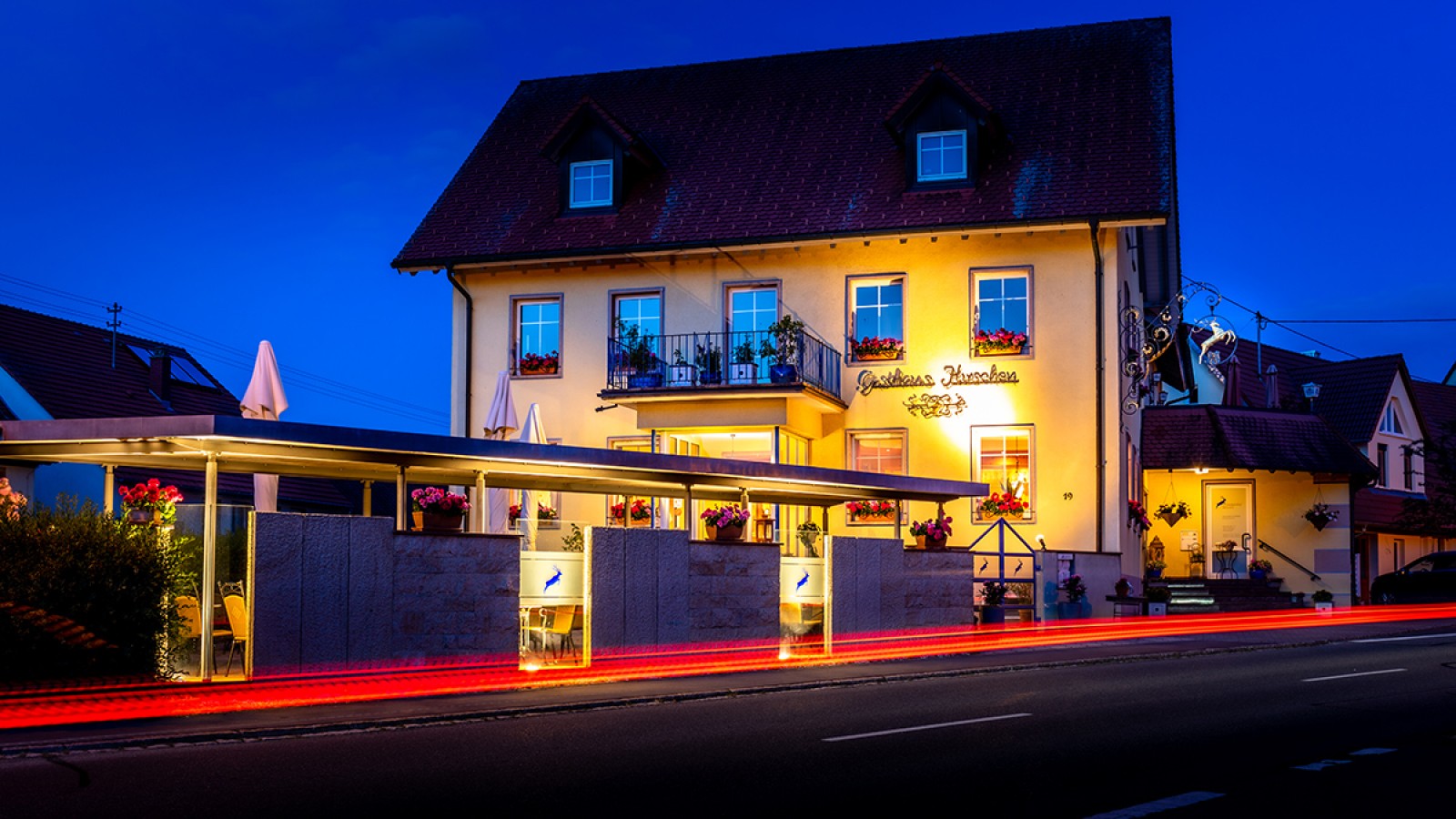 Hirschen in Hüfingen, Ortsteil Mundelfingen, Foto 1
