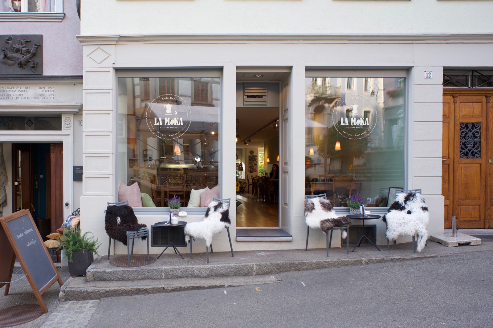 Speisekarte Cafe Bar La Moka in Wil