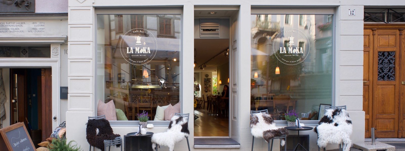 Cafe Bar La Moka in Wil - Restaurant in der Schweiz