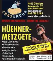 Logo Chas & Huhn, Oftringen
