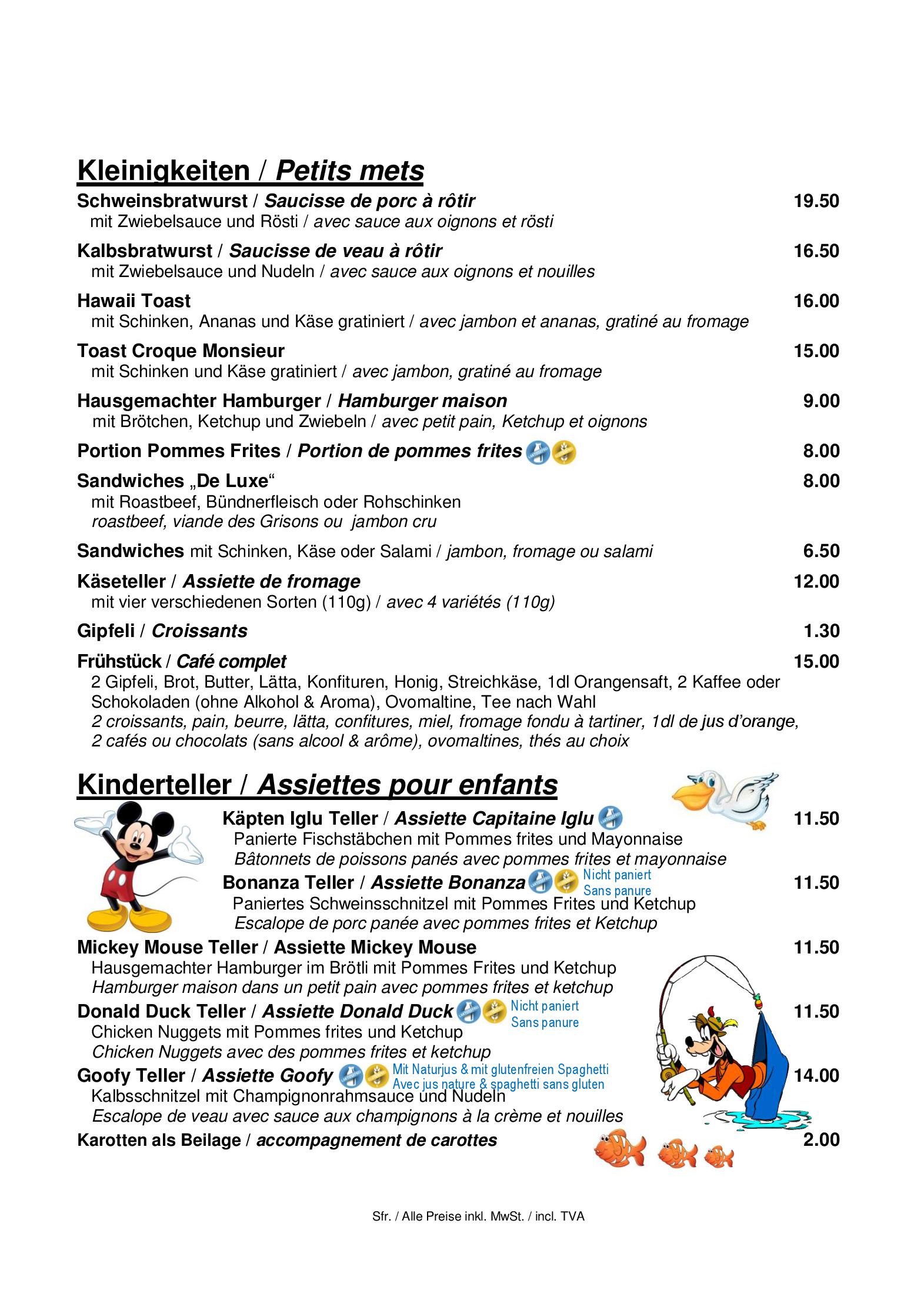 Speisekarte Tropepflanzen Restaurant Florida in Studen, Seite 10