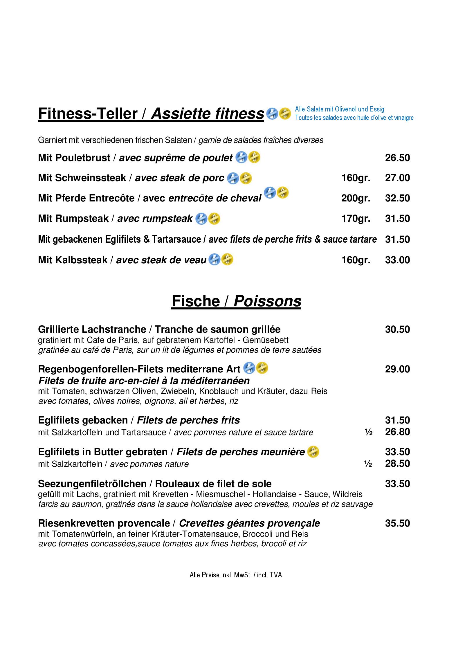 Speisekarte Tropepflanzen Restaurant Florida in Studen, Seite 2