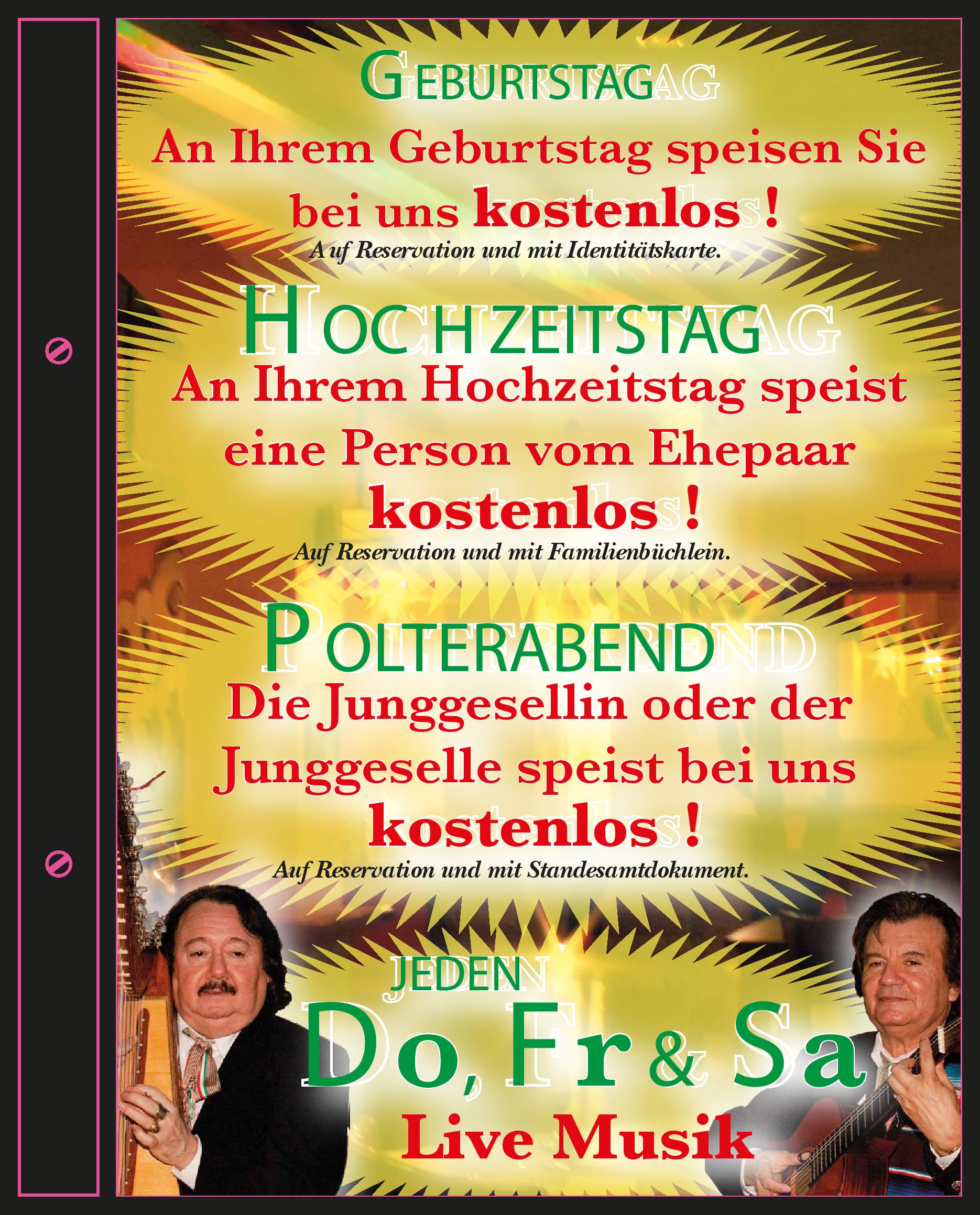 Speisekarte El Rancho in Biel, Seite 29