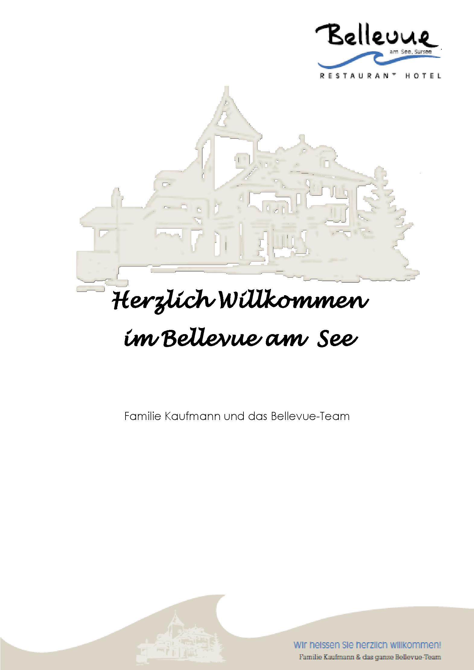 Speisekarte Bellevue am See in Sursee, Seite 8