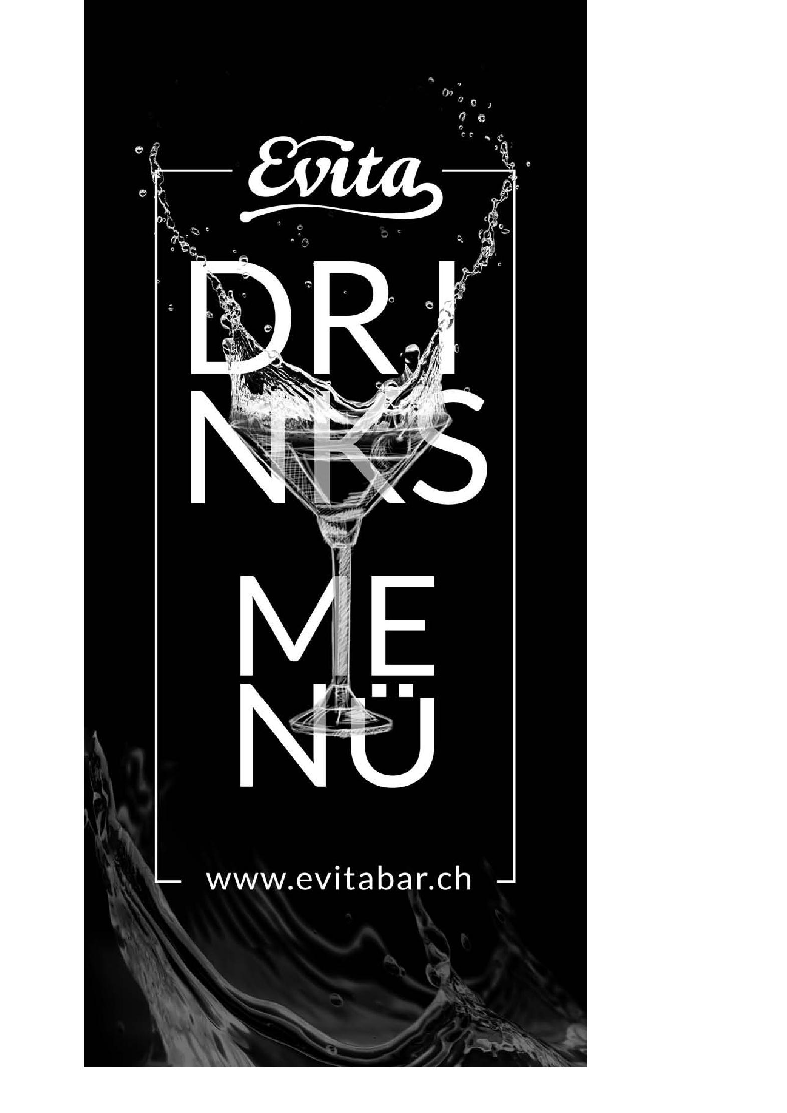 Speisekarte Evita Bar & Club in Wetzikon, Seite 8