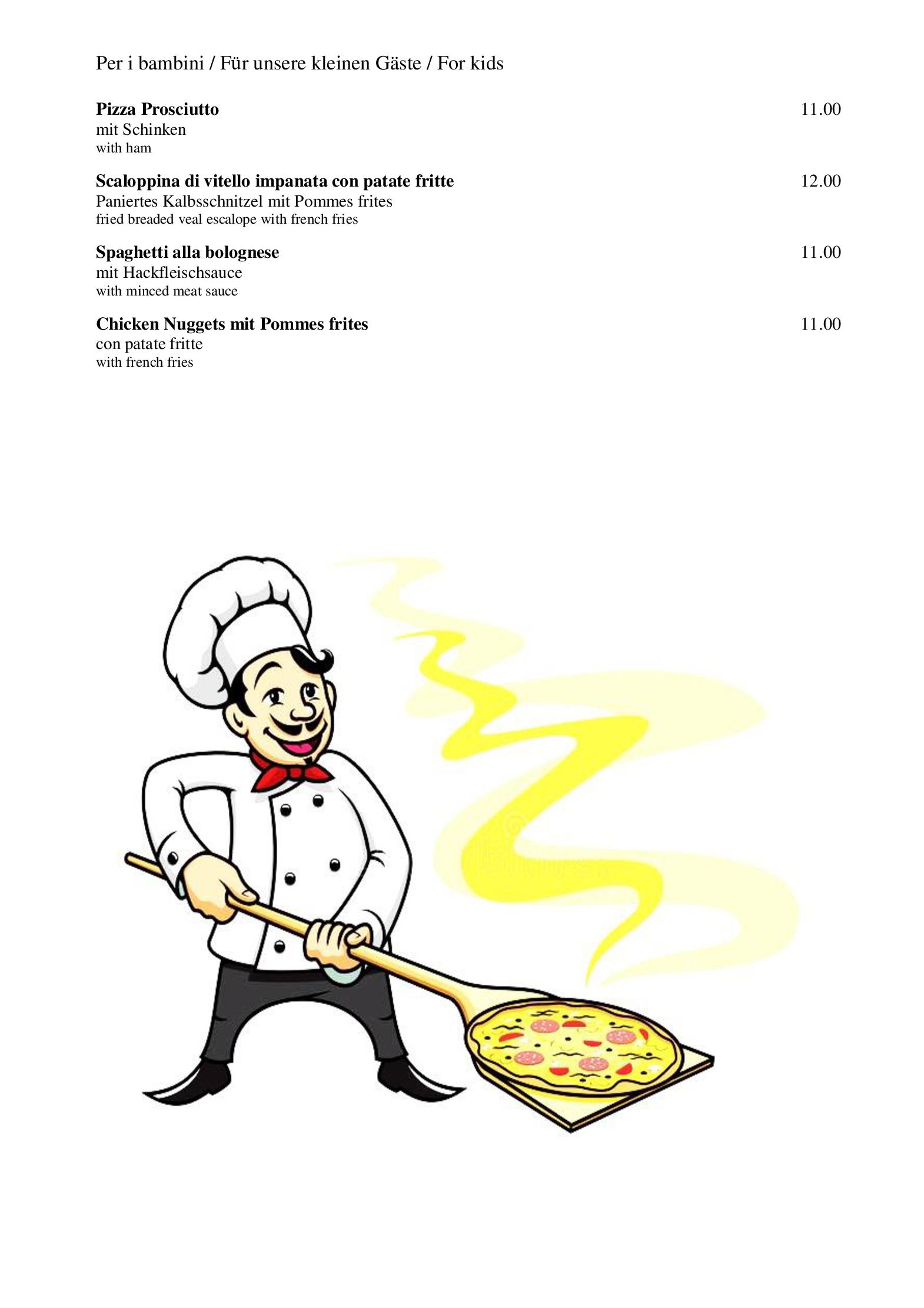 Speisekarte Ristorante Pizzeria 'La Piazza' in Niederuzwil, Seite 4