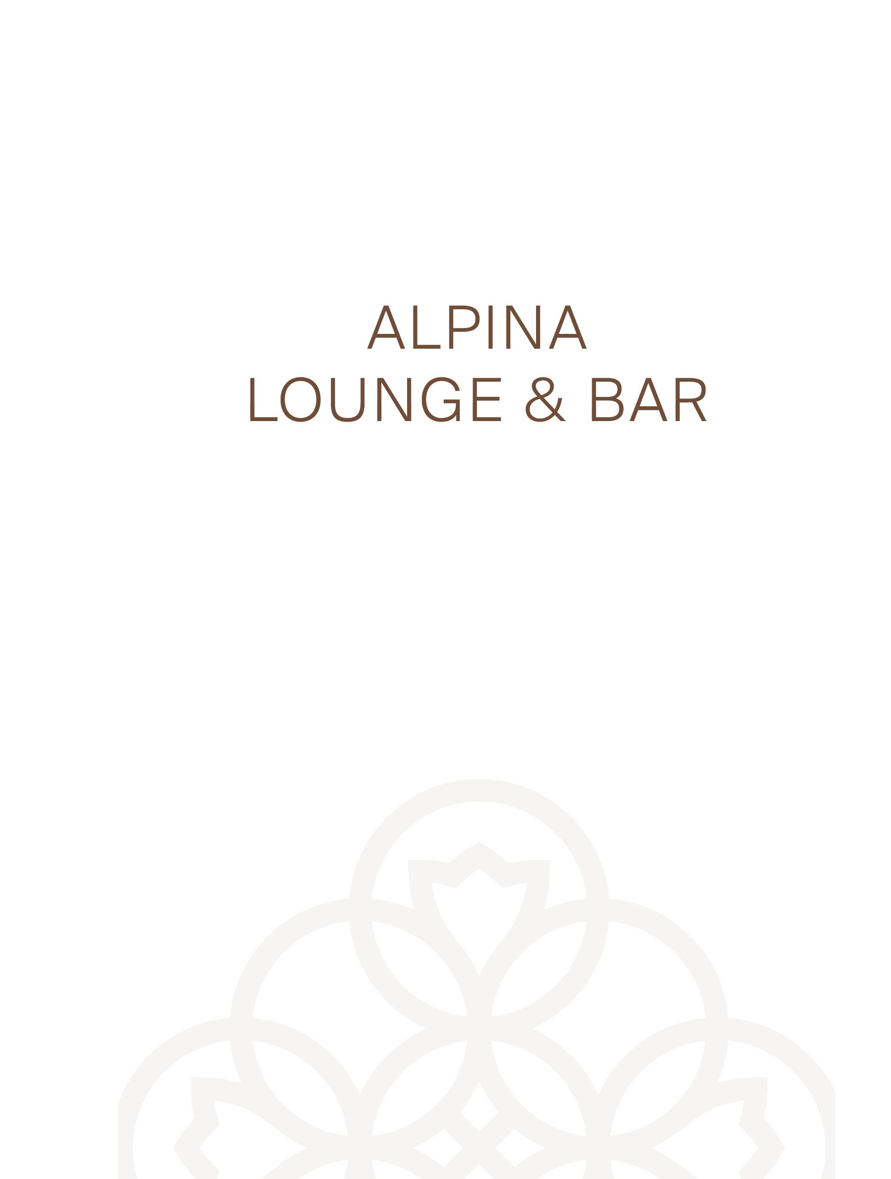 Speisekarte The Alpina Lounge & Bar in Gstaad, Seite 4