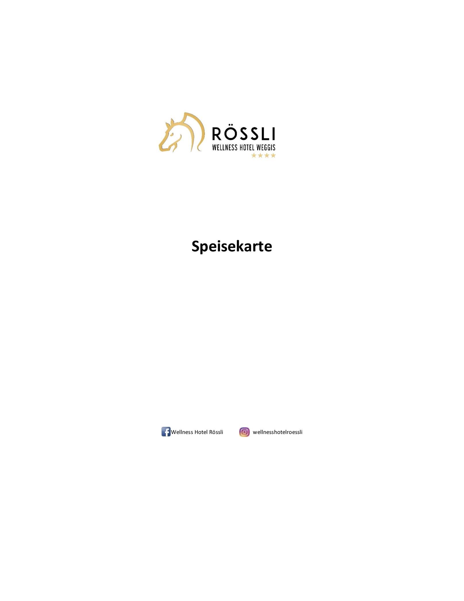 Speisekarte EQUO 1706 in Weggis, Seite 3