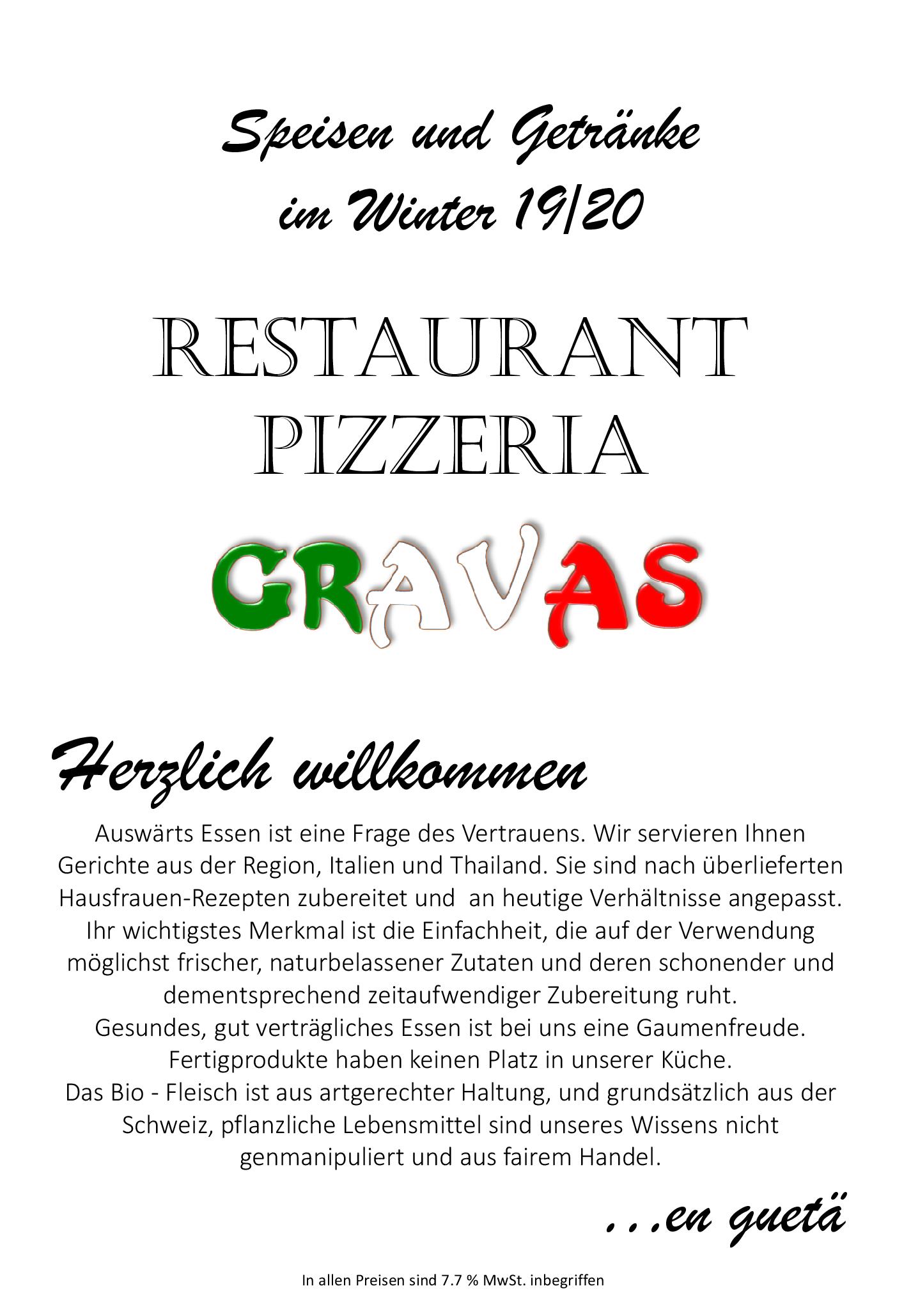 Speisekarte Gravas in Vella, Seite 4