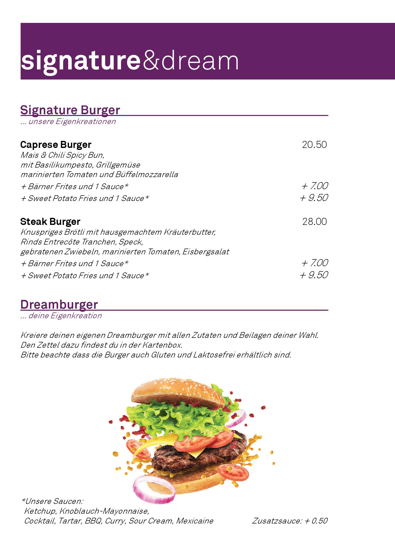 Speisekarte parkside eat & bar lounge in Thun, Seite 5