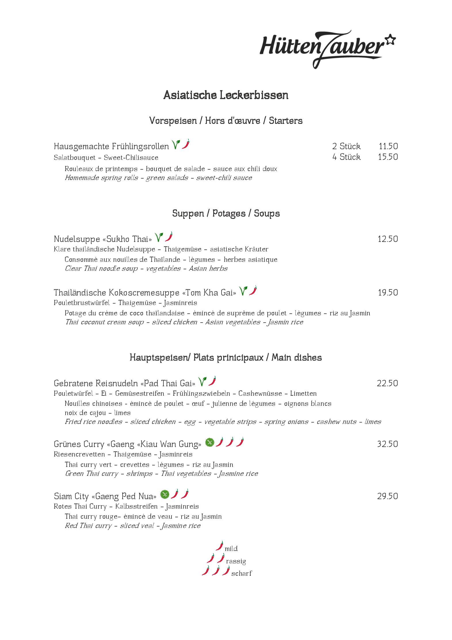 Speisekarte Berghotel Leiterli Restaurant in Lenk im Simmental, Seite 7