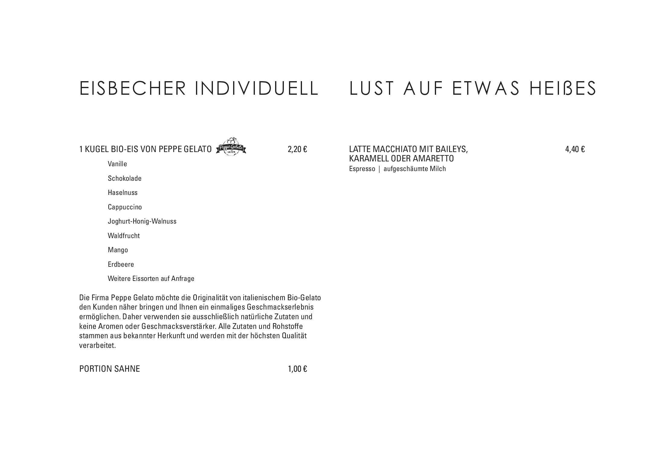 Speisekarte Mohren in Reichenau, Seite 21