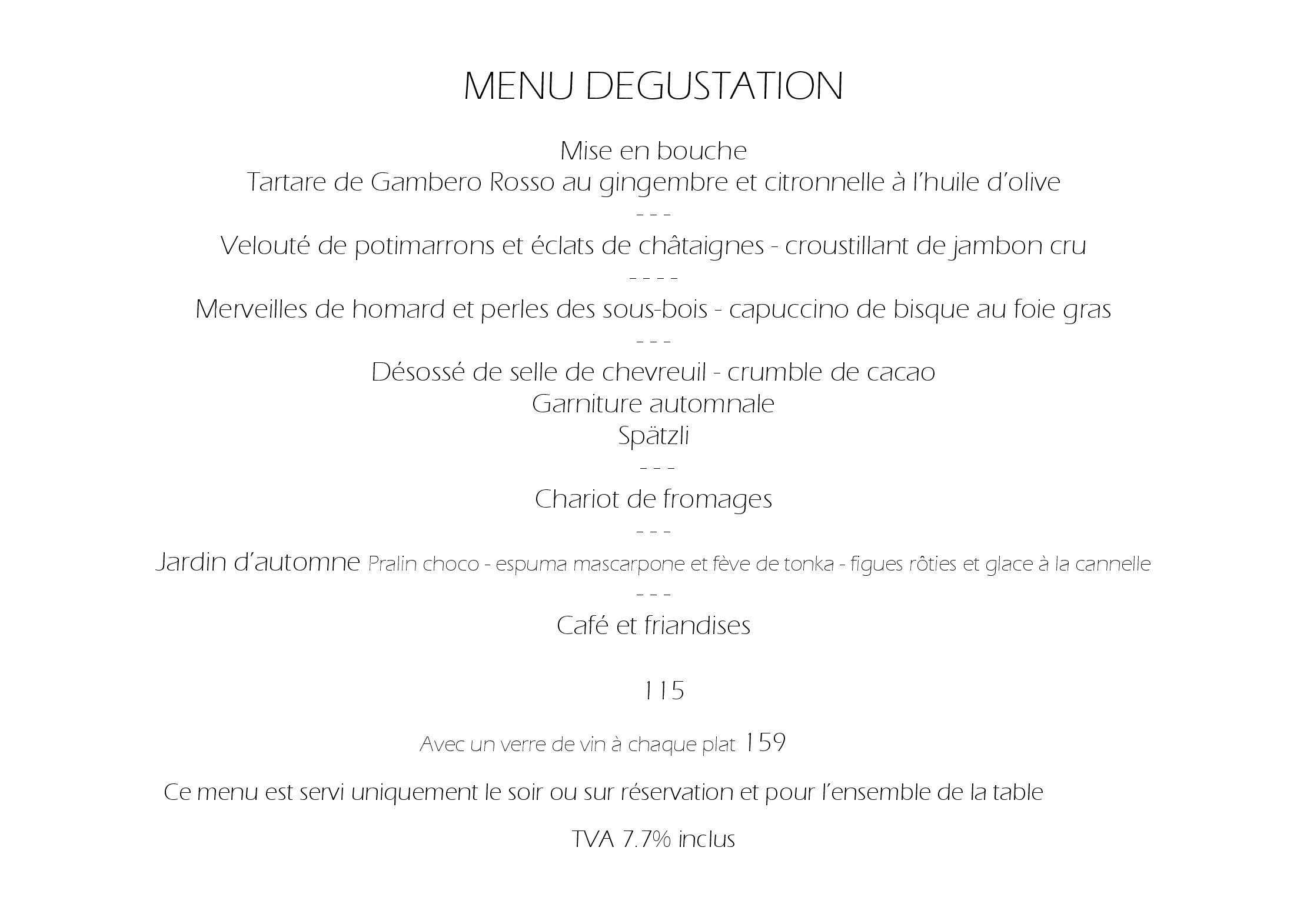 Speisekarte Restaurant du Club Nautique in Morges, Seite 8