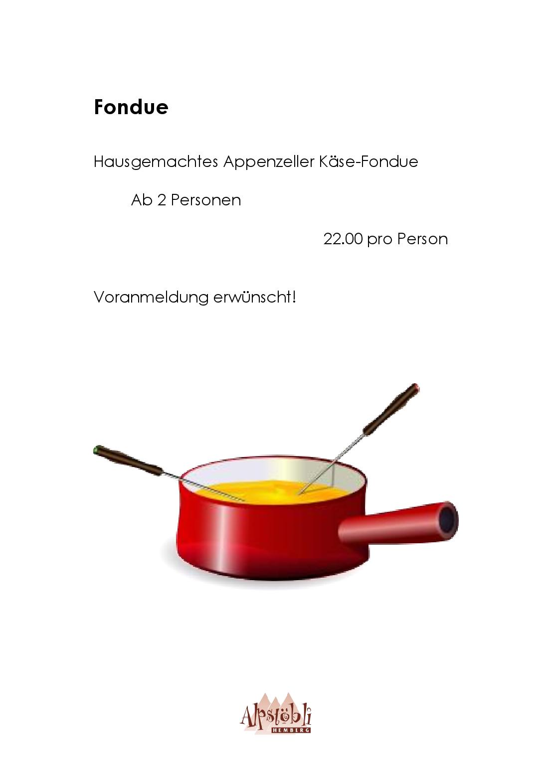 Speisekarte Alpstobli in Hemberg, Seite 9