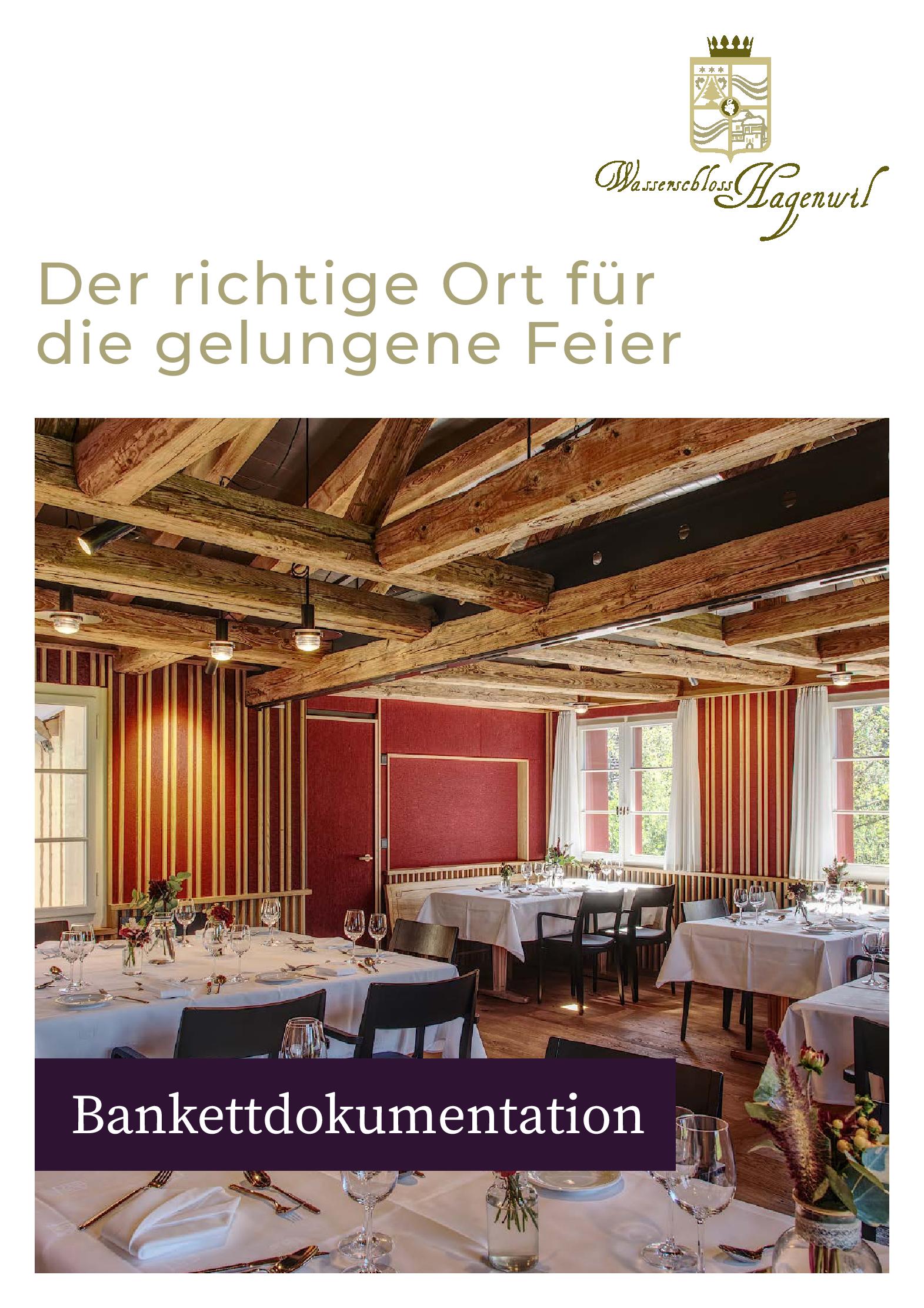 Speisekarte Wasserschloss Hagenwil Restaurant in Amriswil, Seite 18