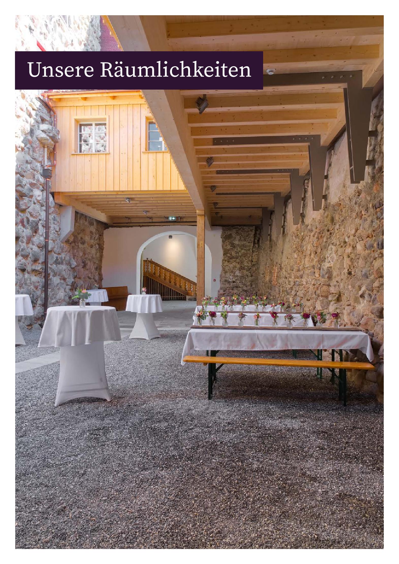 Speisekarte Wasserschloss Hagenwil Restaurant in Amriswil, Seite 32