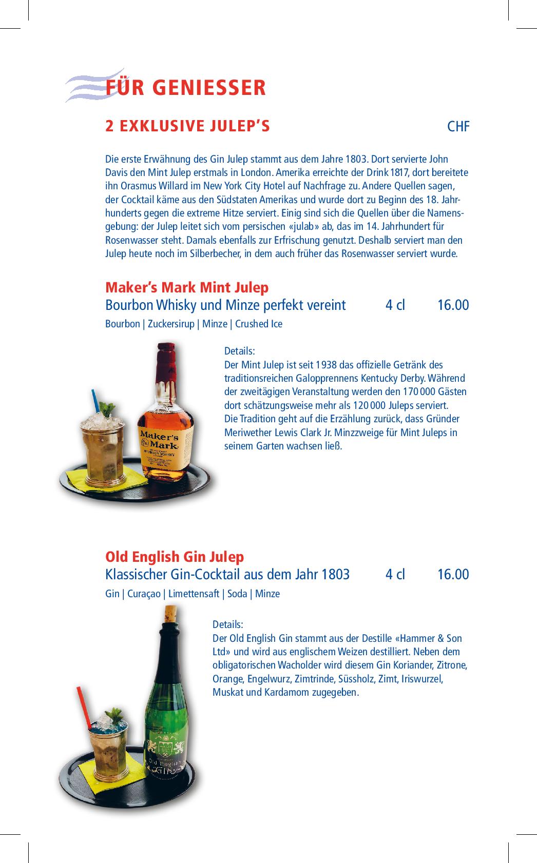 Speisekarte pipo's BAR  in Berlingen, Seite 8